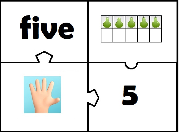 ilustracion de cinco